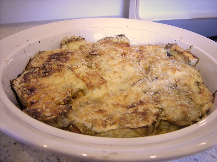 Eggplan Gratin